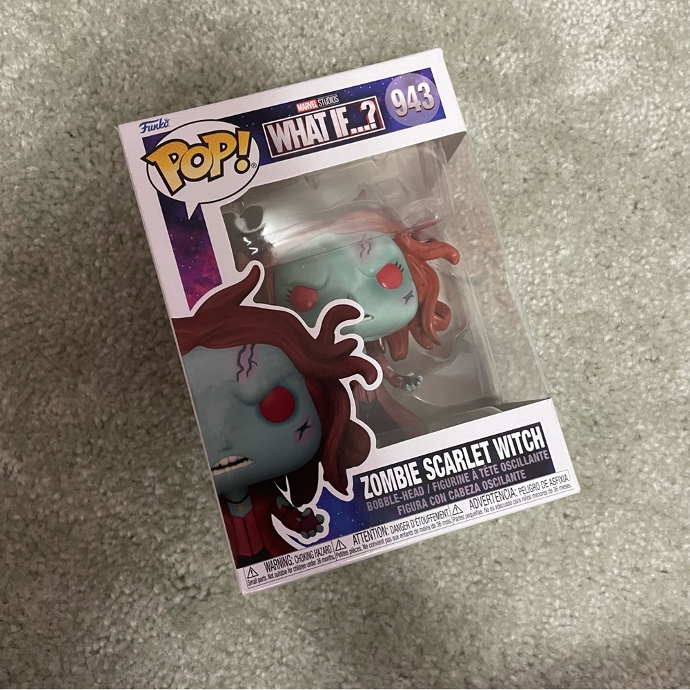 Marvel’s What If? Zombie Scarlet Witch Funko Pop #943